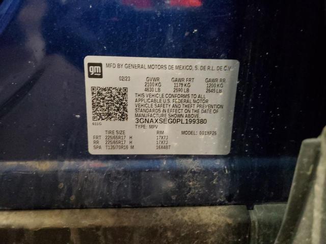 2023 CHEVROLET EQUINOX LS 3GNAXSEG0PL199380