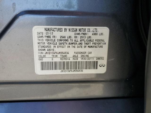 2018 INFINITI Q50 LUXE JN1EV7AP6JM354534