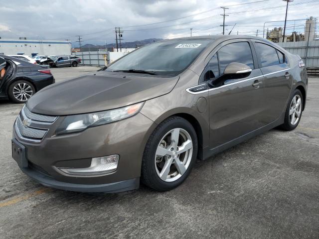 CHEVROLET VOLT 2014 brown hatchbac hybrid engine 1G1RH6E44EU114381 photo #1