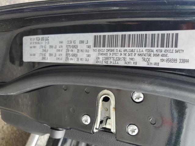 2018 RAM 1500 ST 1C6RR7FT6JS301781
