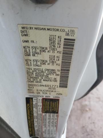 2023 NISSAN FRONTIER S - 1N6ED1CL6PN605771