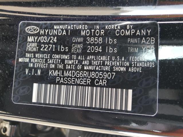 2024 HYUNDAI ELANTRA SEL KMHLM4DG6RU805907