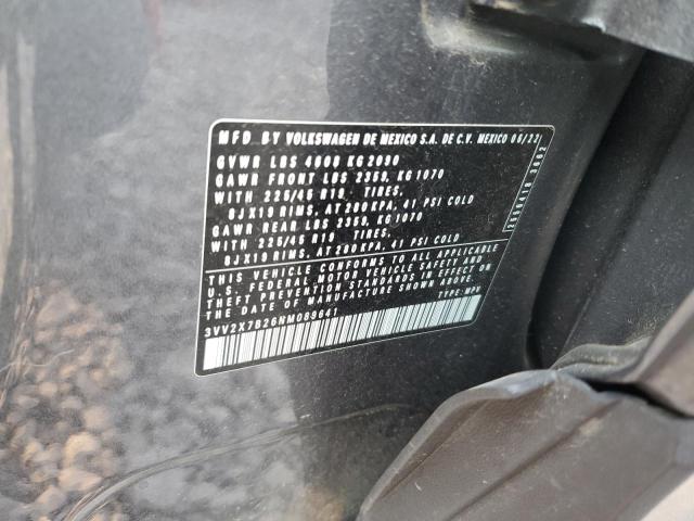 2022 VOLKSWAGEN TAOS SEL 3VV2X7B26NM089641