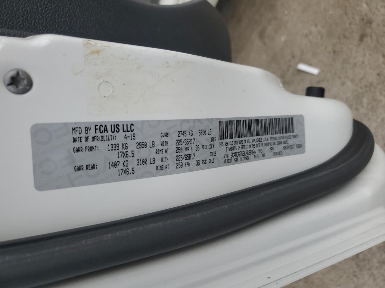 DODGE GRAND CARAVAN GT