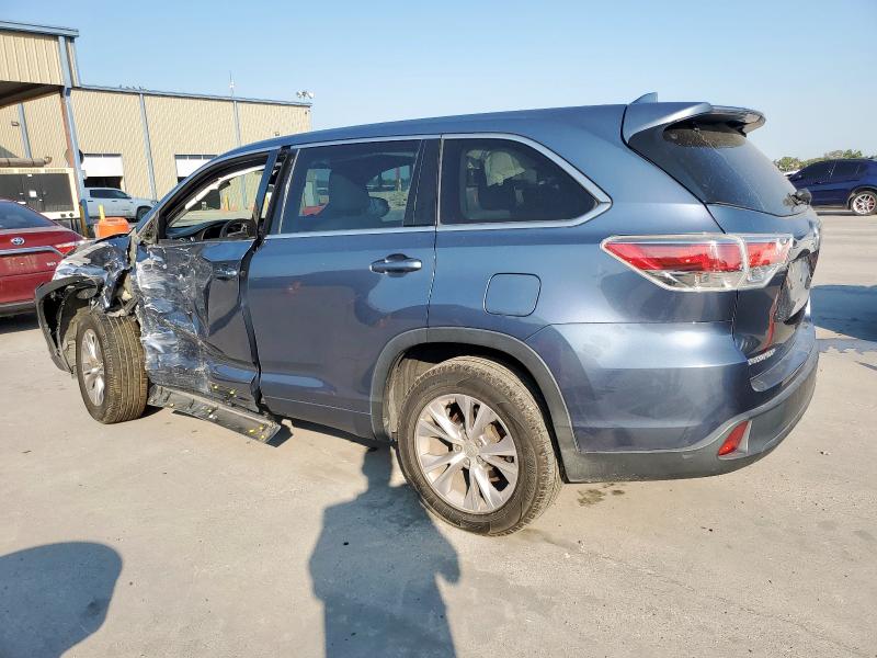 2015 TOYOTA HIGHLANDER 5TDZKRFH2FS079339