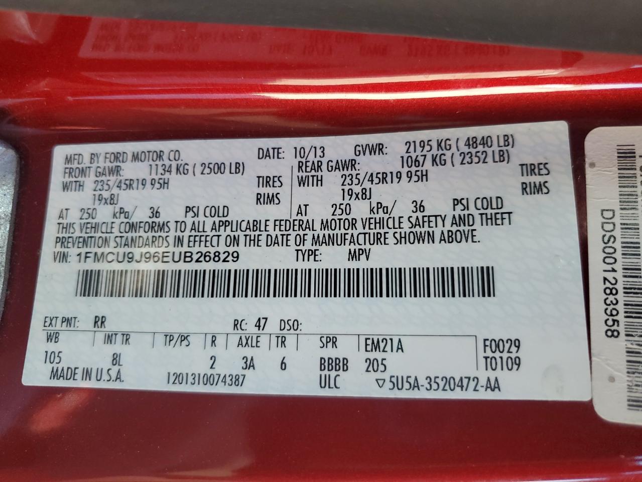 FORD ESCAPE TITANIUM