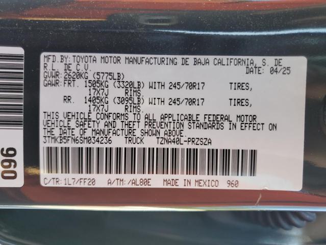 2025 TOYOTA TACOMA DOU - 3TMKB5FN6SM034236