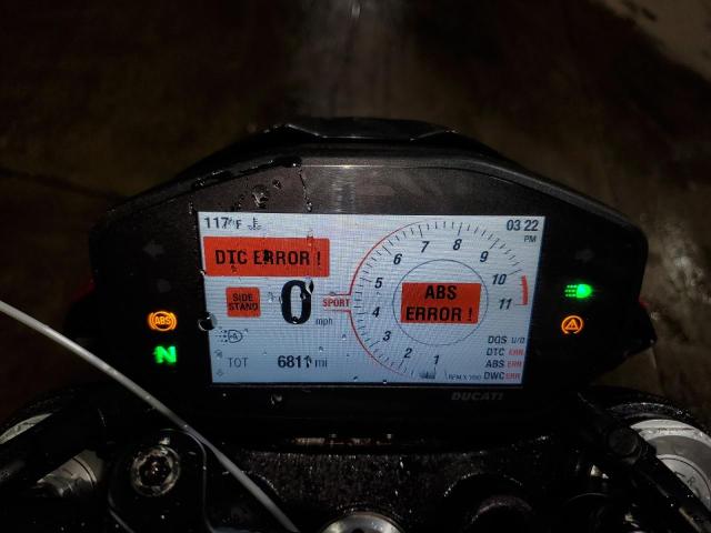 2021 DUCATI HYPERMOTAR ZDMBAJDT5MB008433