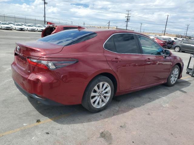 2022 Toyota Camry Le red null gas 4T1C11AK2NU054430 photo #4