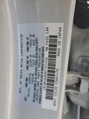 2024 MAZDA 3 SELECT S JM1BPAKM3R1721236