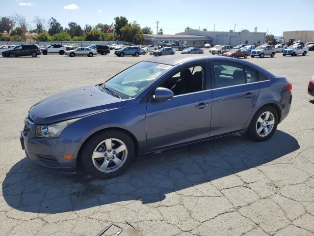 CHEVROLET CRUZE LT 2014 blue  gas 1G1PC5SB0E7297442 photo #1