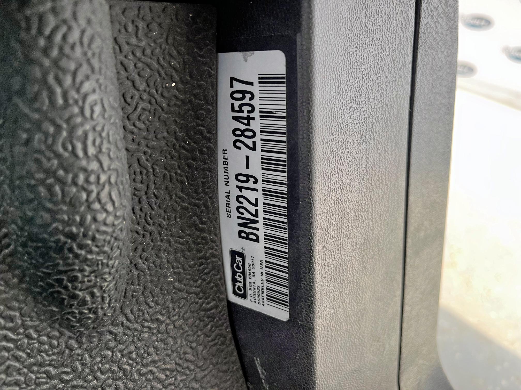 2022 CLUB CAR GOLF CART #3255523034