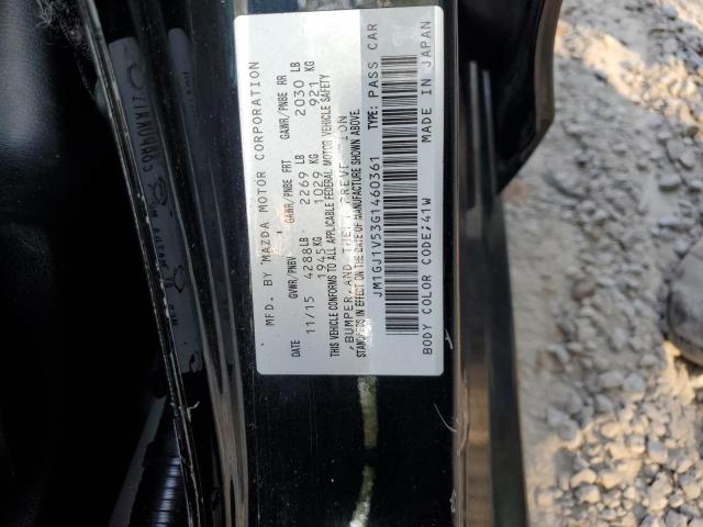 2016 MAZDA 6 TOURING - JM1GJ1V53G1460361