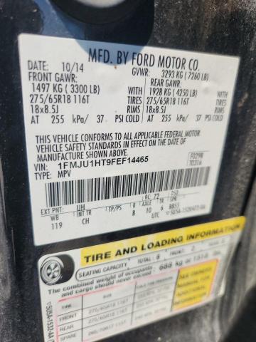 2015 FORD EXPEDITION 1FMJU1HT9FEF14465