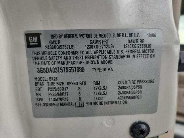 2007 BUICK RENDEZVOUS #3262058080