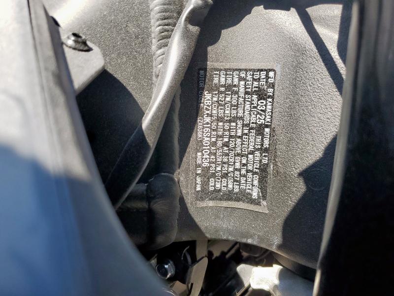 2025 KAWASAKI ZX636 K - JKBZXJK16SA010436