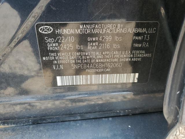 2011 HYUNDAI SONATA GLS - 5NPEB4AC6BH162060