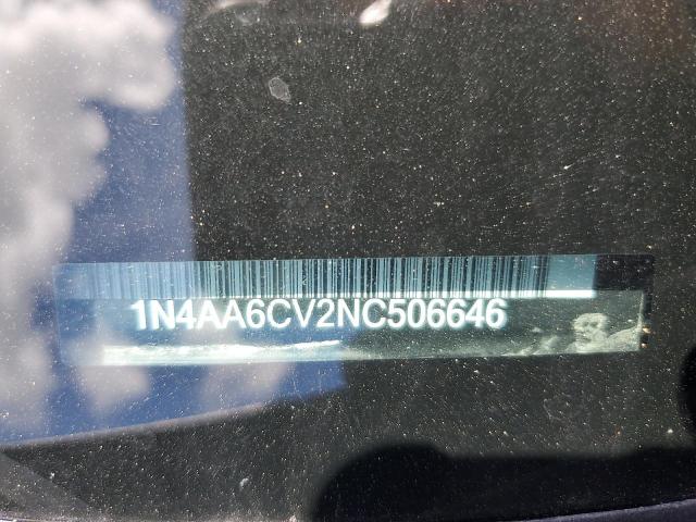 2022 NISSAN MAXIMA SV 1N4AA6CV2NC506646