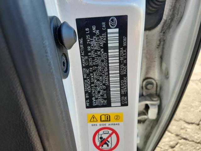 2019 LEXUS ES 350 58ABZ1B16KU017329
