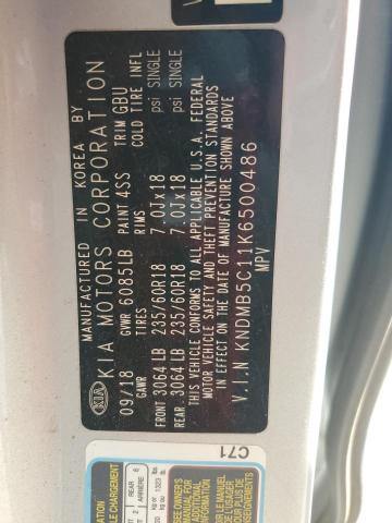 2019 KIA SEDONA LX - KNDMB5C11K6500486