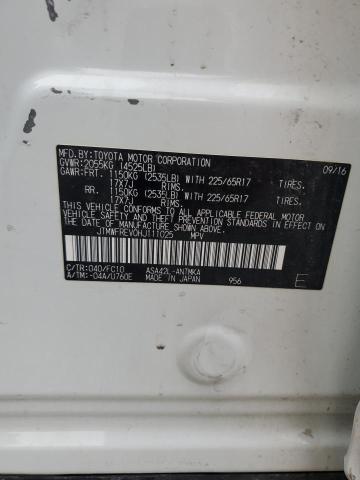 2017 TOYOTA RAV4 XLE - JTMWFREV0HJ111025