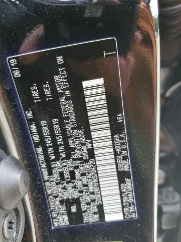 2019 TOYOTA HIGHLANDER LIMITED 5TDDZRFH1KS704720