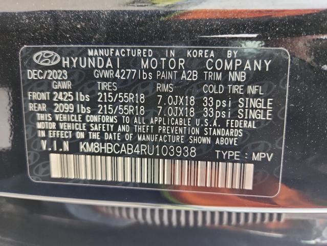 2024 HYUNDAI KONA SEL KM8HBCAB4RU103938