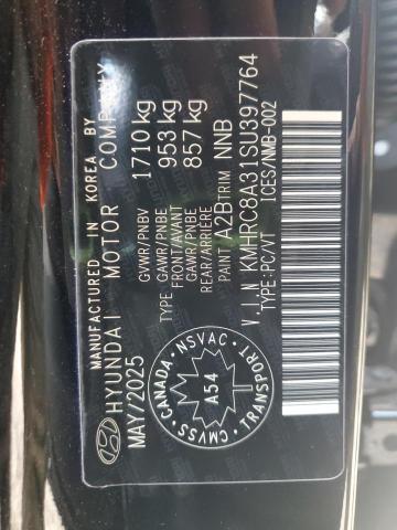 2025 HYUNDAI VENUE SEL KMHRC8A31SU397764