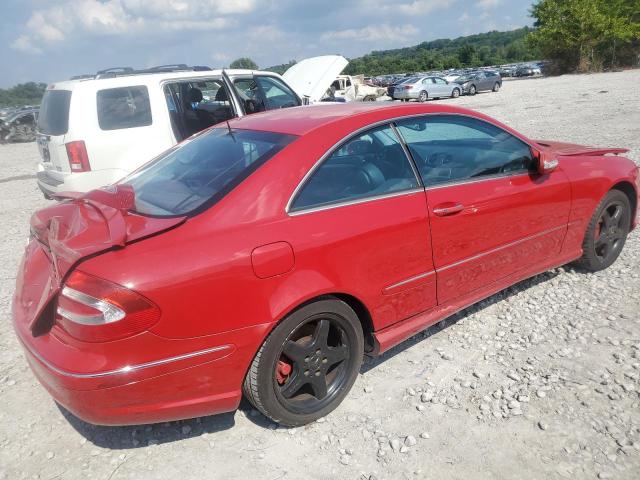 MERCEDES-BENZ CLK 500 2005 red  gas WDBTJ75J85F138215 photo #3