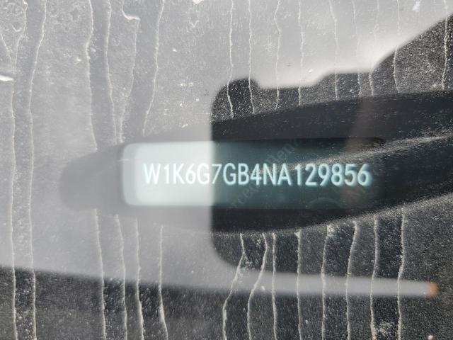 2022 MERCEDES-BENZ S 580 4MAT W1K6G7GB4NA129856