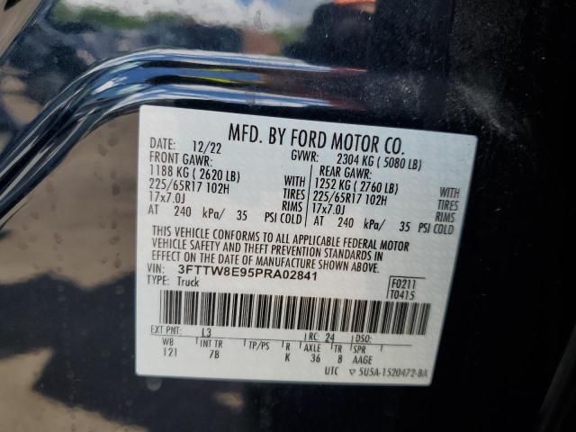 2023 FORD MAVERICK X 3FTTW8E95PRA02841