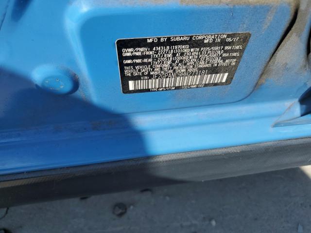 2017 SUBARU CROSSTREK JF2GPANC9HH273181