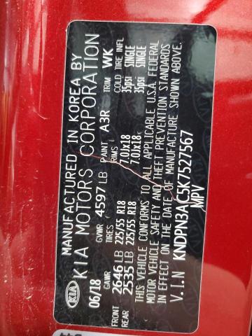 2019 KIA SPORTAGE E KNDPN3AC5K7527567