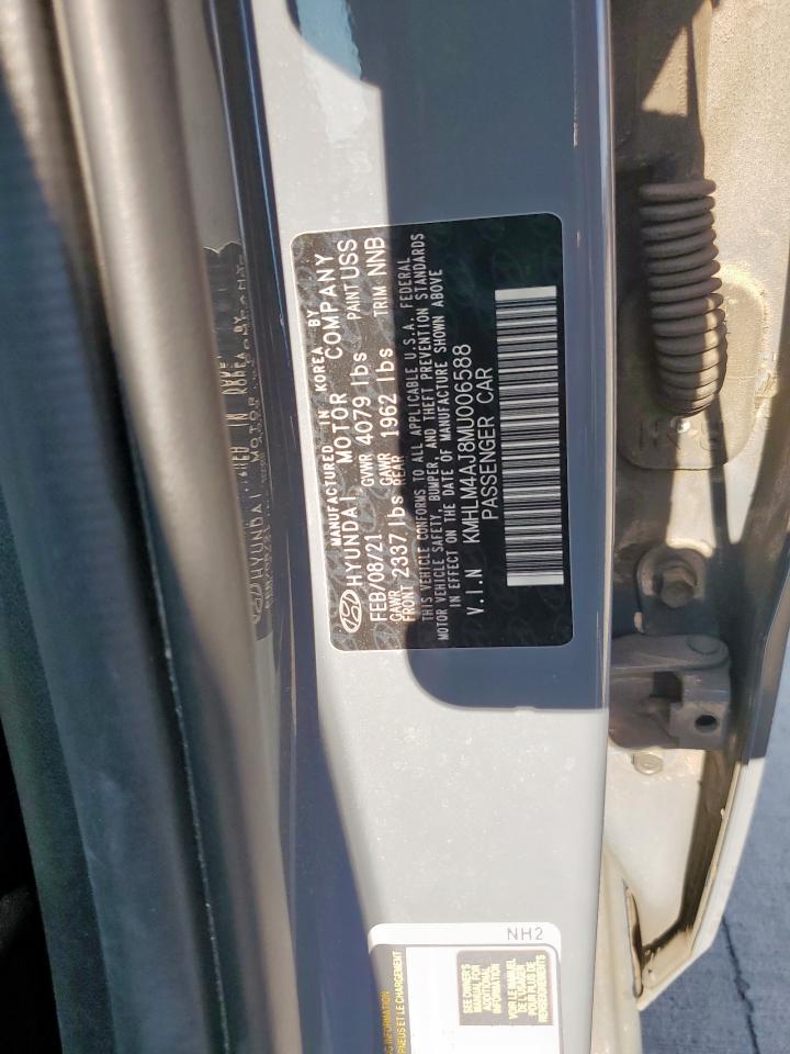 HYUNDAI ELANTRA BLUE