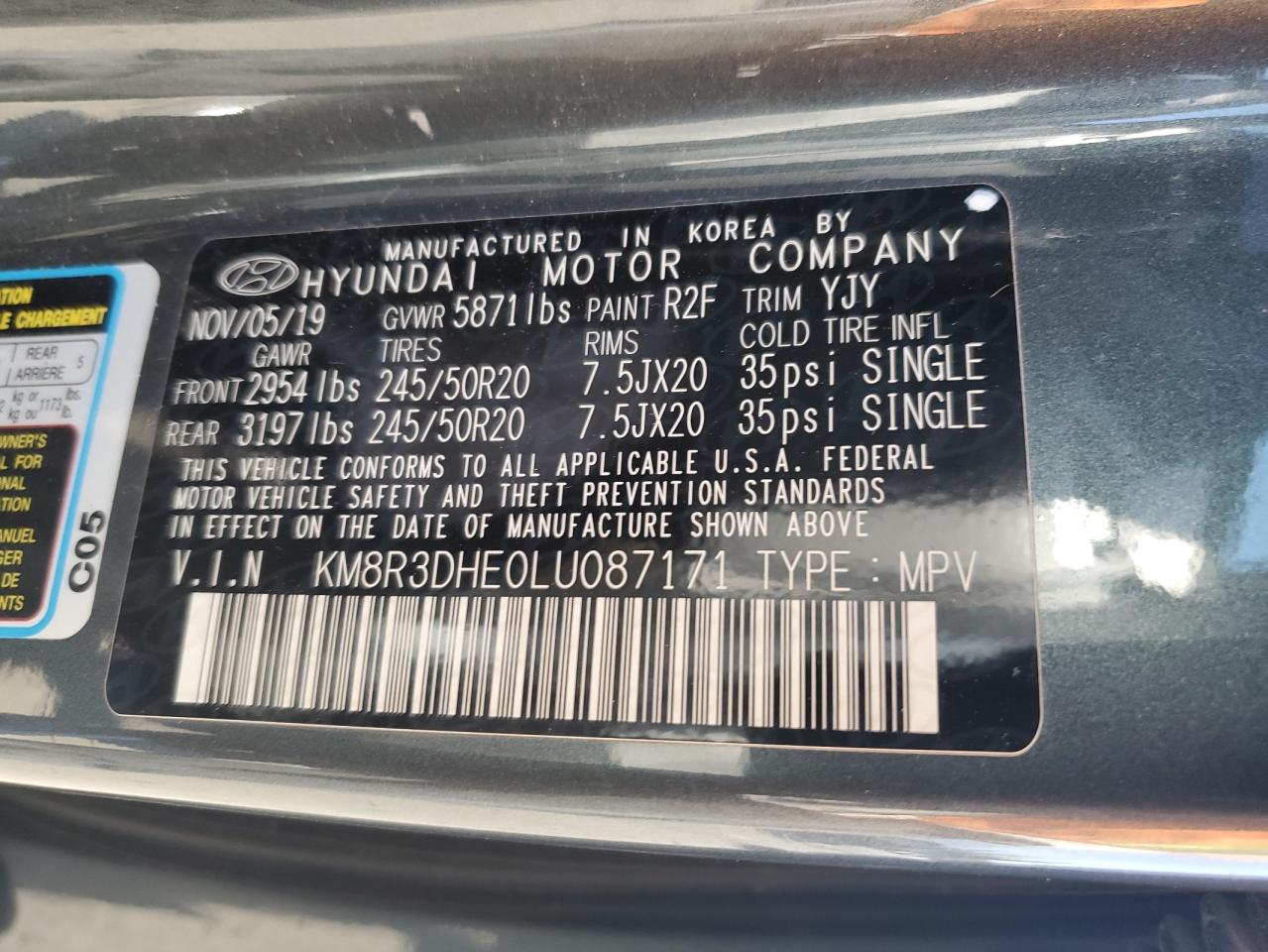 HYUNDAI PALISADE SEL