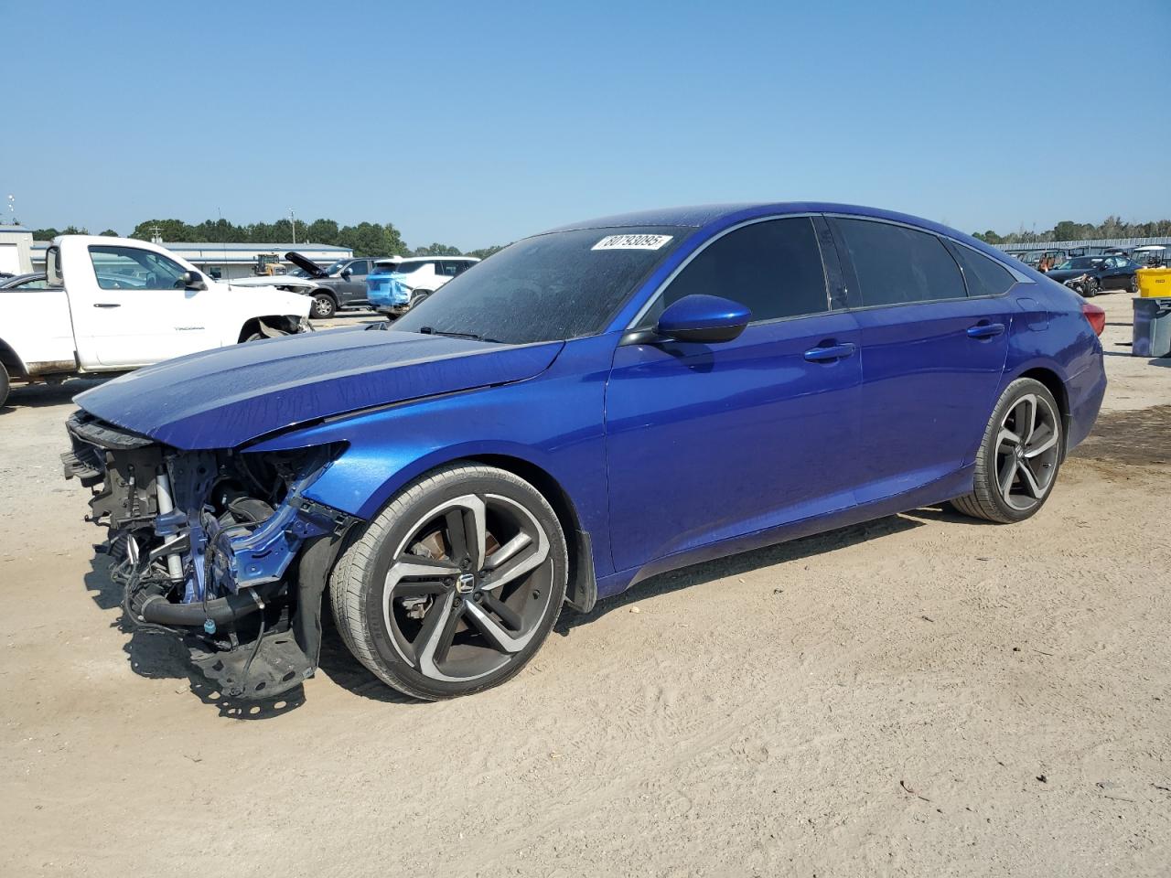 Lot #3292410264 2018 HONDA ACCORD SPORT