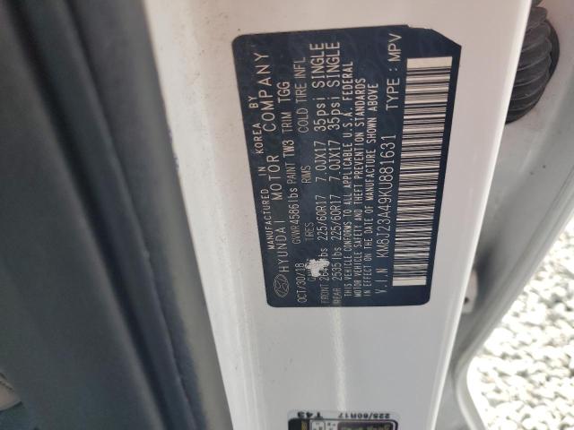 2019 HYUNDAI TUCSON SE - KM8J23A49KU881631