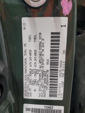 2022 TOYOTA TUNDRA DOUBLE CAB SR 5TFLA5DAXNX041700