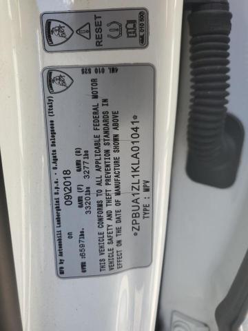 2019 LAMO URUS - ZPBUA1ZL1KLA01041