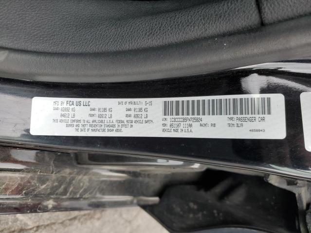 2015 CHRYSLER 200 C 1C3CCCCB5FN725824