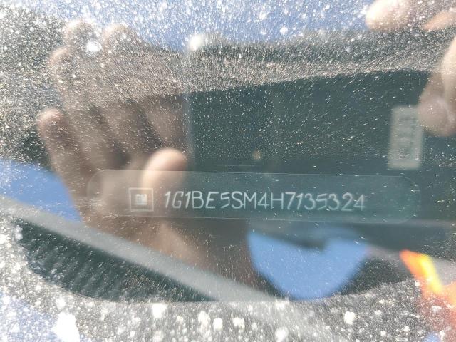 2017 CHEVROLET CRUZE LT - 1G1BE5SM4H7135324