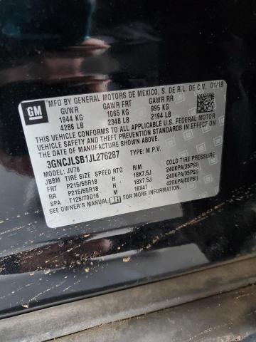 2018 CHEVROLET TRAX 1LT - 3GNCJLSB1JL276287