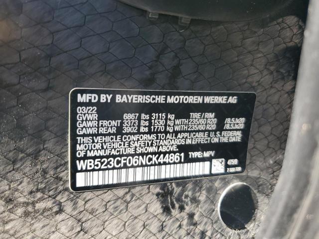 2022 BMW IX XDRIVE5 WB523CF06NCK44861