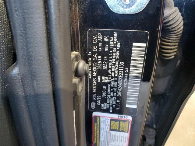 2019 KIA RIO S 3KPA24ABXKE231150