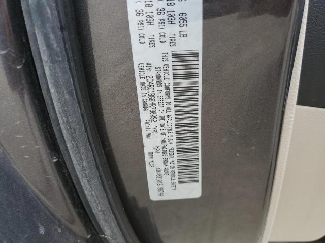 2017 CHRYSLER PACIFICA T 2C4RC1BG8HR730092