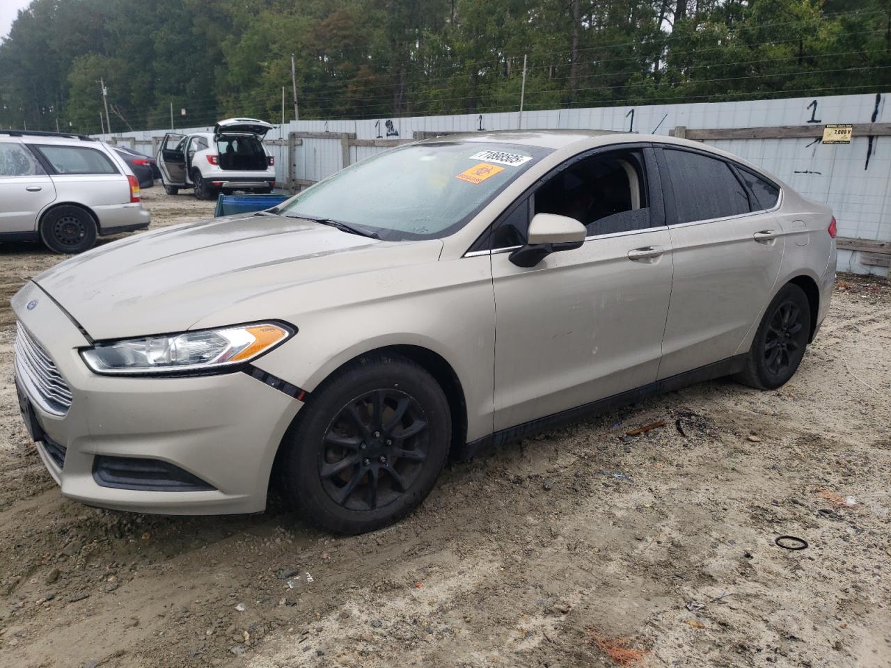 Lot #3302865891 2015 FORD FUSION S