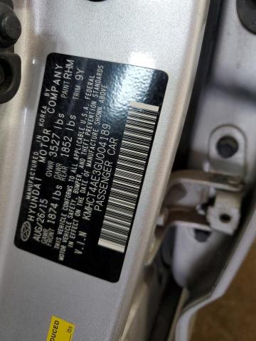 2016 HYUNDAI ACCENT SE KMHCT4AE3GU004189