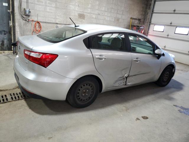 KIA RIO LX 2016 silver sedan 4d gas KNADM4A38G6576686 photo #4