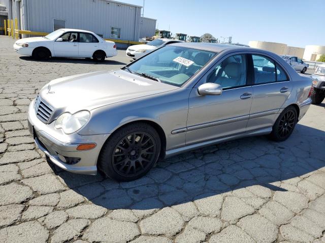MERCEDES-BENZ C 230 2007 silver  gas WDBRF52H37E023810 photo #1