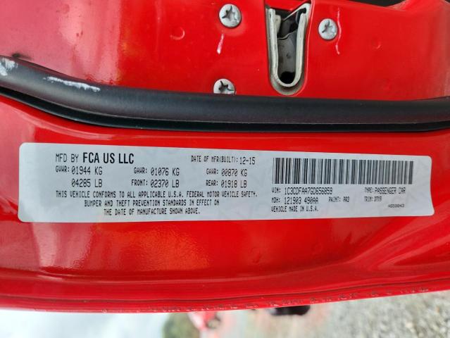 2016 DODGE DART SE 1C3CDFAA7GD656859